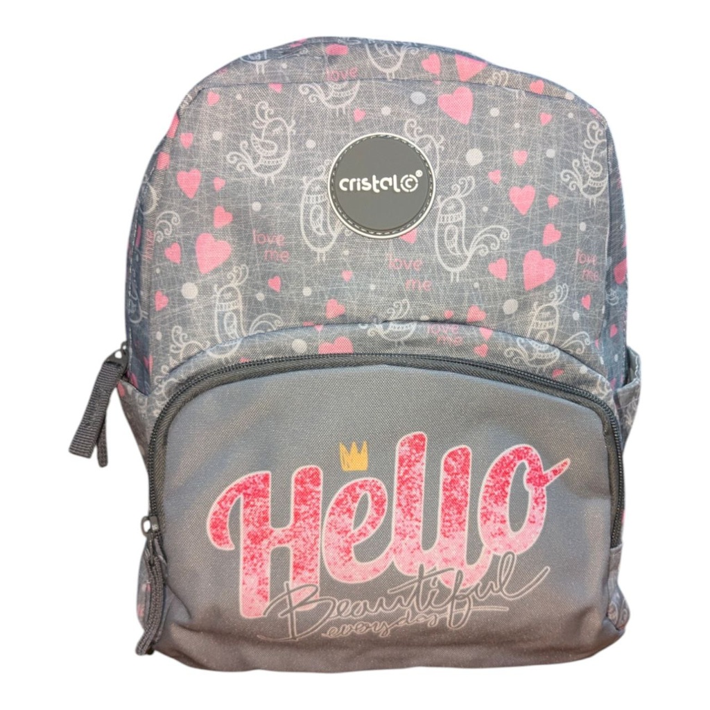 SAC A DOS CRECHE FILLECR-3510 CRISTAL