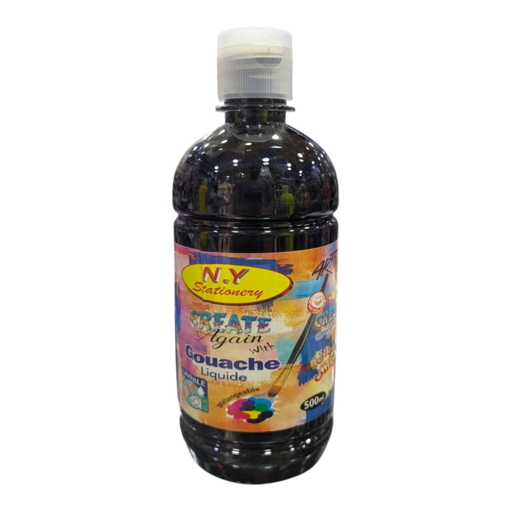 GOUACHE 500ML TT LES CLR NY