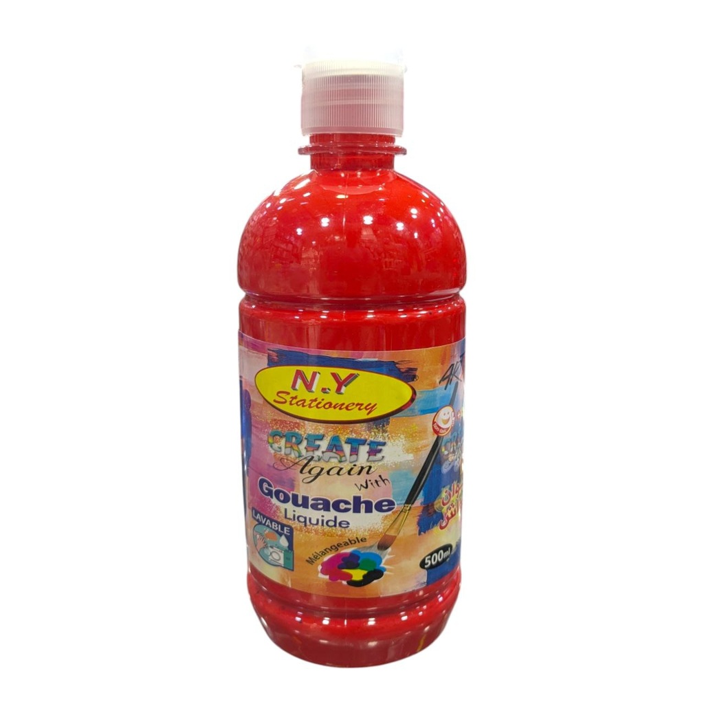 GOUACHE 500ML TT LES CLR NY