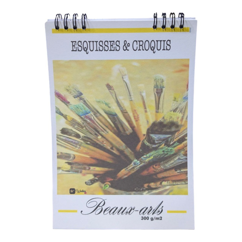 BLOC DESSIN SPIRAL 120G ET 300G  A5 REF L33457/L33453 SAMBARA 