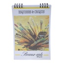 BLOC DESSIN SPIRAL 120G ET 300G  A5 REF L33457/L33453 SAMBARA 