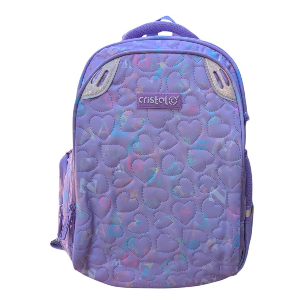 SAC A DOS 2 POCHES CR-5205 CRISTAL
