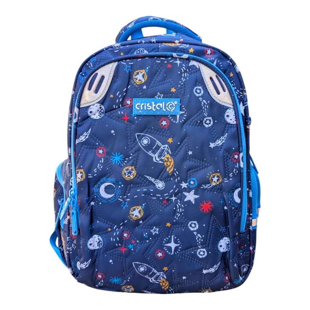 SAC A DOS 2 POCHES CR-5205 CRISTAL