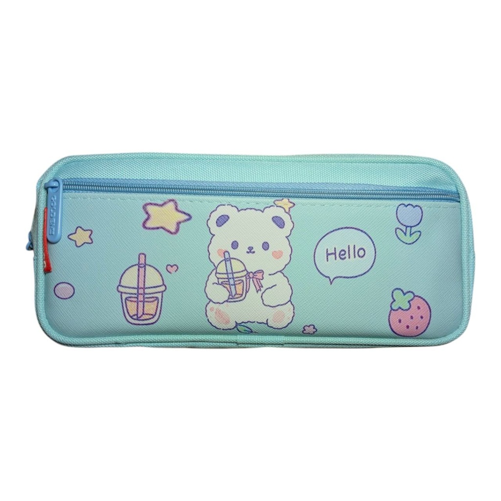 TROUSSE RECT 2 ZIP SWEET REF 70320 GOLDEN