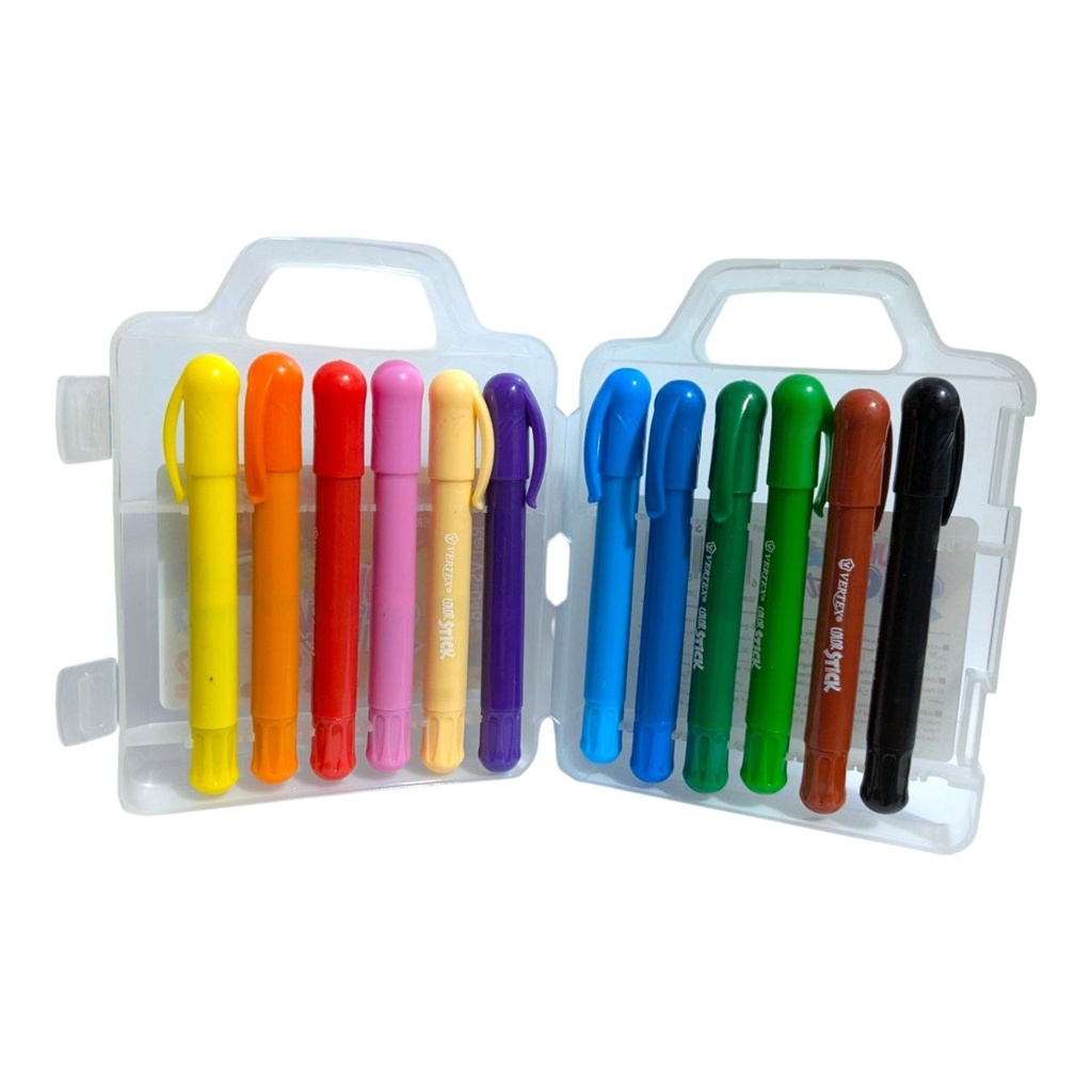 COLOR STICK ART 12 PCS REF VS-0482 VERTEX 