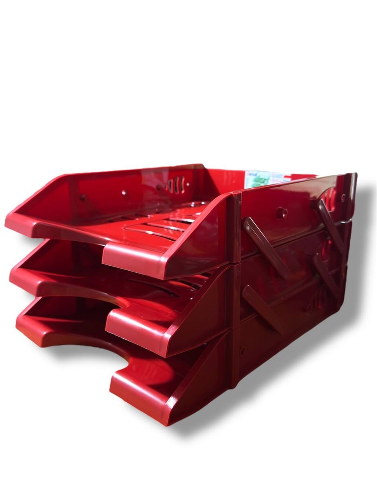 BAC A COURRIER 3 ETAGE MULT COULEUR REF VR129 VERSAL 