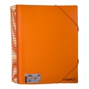 PORTE VUES SPIRAL NEON 100P 200V REF CR-0410 CRISTAL