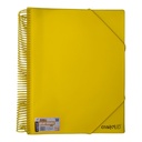 PORTE VUES SPIRAL NEON 100P 200V REF CR-0410 CRISTAL