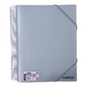 PORTE VUES SPIRAL PASTAL  120P 240V REF CR-0612 CRISTAL 