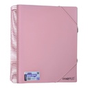 PORTE VUES SPIRAL PASTAL  120P 240V REF CR-0612 CRISTAL 