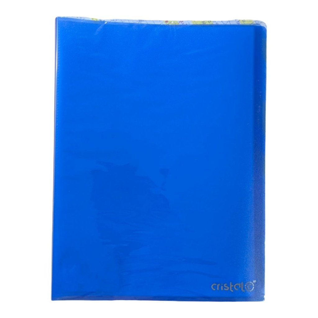 PORTE VUES SOUPLE  40P 60V REF CR-303 CRISTAL 