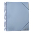 PORTE VUES SPIRAL PASTAL  40P 80V REF CR-0604 CRISTAL 