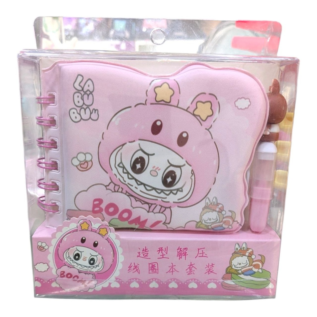 BOITE CARNET AVE STYLO FANTAISIE A6 811-53  811-52