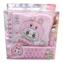 BOITE CARNET AVE STYLO FANTAISIE A6 811-53  811-52