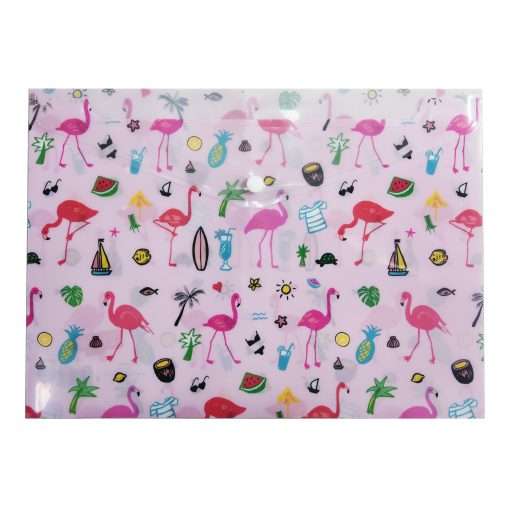 POCHETTE ENVLOPPE A4 PLASTIQUE REF 72628 GOLDEN