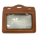 PORTE BADGE HORIZONTAL DOUBLE FACE 90*55MM REF 4819 TECHNO