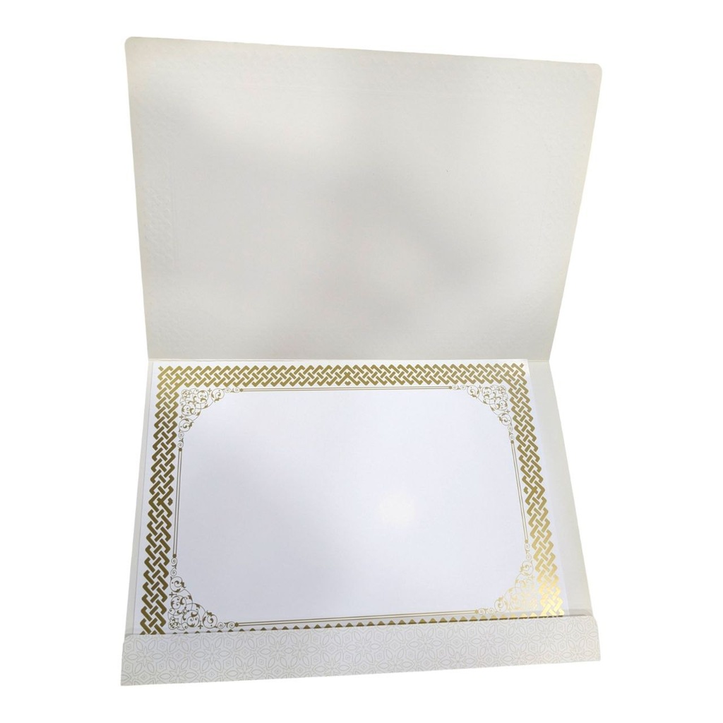 PORTE DIPLOME VIERGE EN CARTON