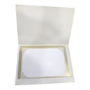 PORTE DIPLOME VIERGE EN CARTON