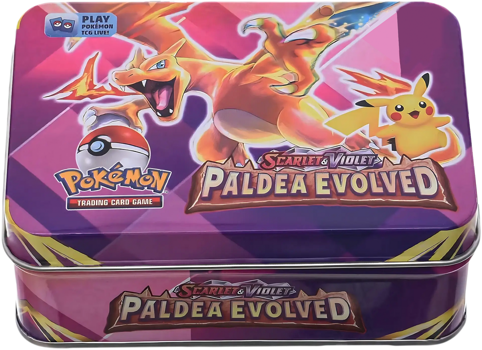 CARTE POKEMON BOITE EN METAL REF PK169