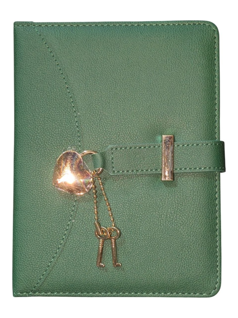 JOURNAL INTIME LUX  A5 AVEC CLE 