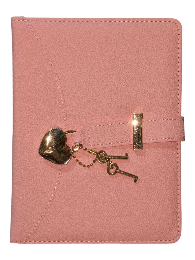 JOURNAL INTIME LUX  A5 AVEC CLE 