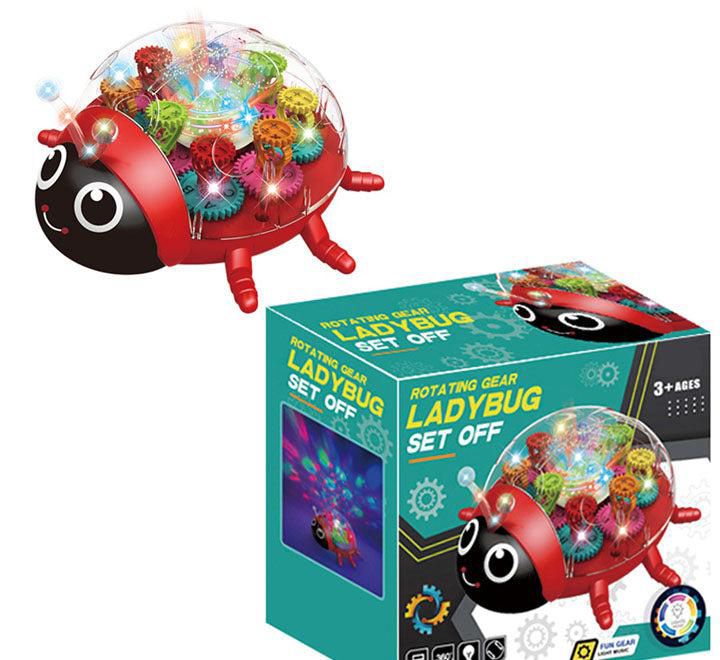 ROTATING GEAR LADYBUG SET OFF