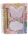 NOTEBOOK FANTAISIE AVEC STYLO ET POST IT
