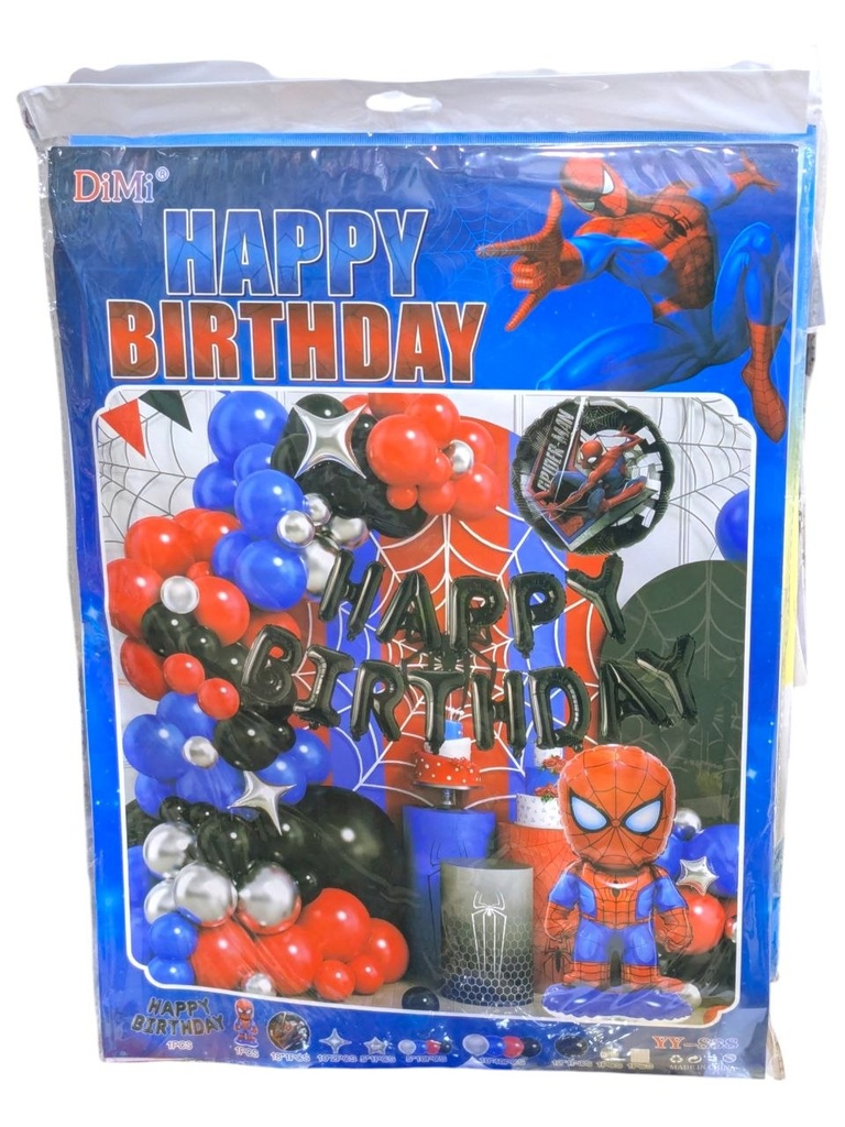 PAQUET DE BALLOONS CARTOONS 