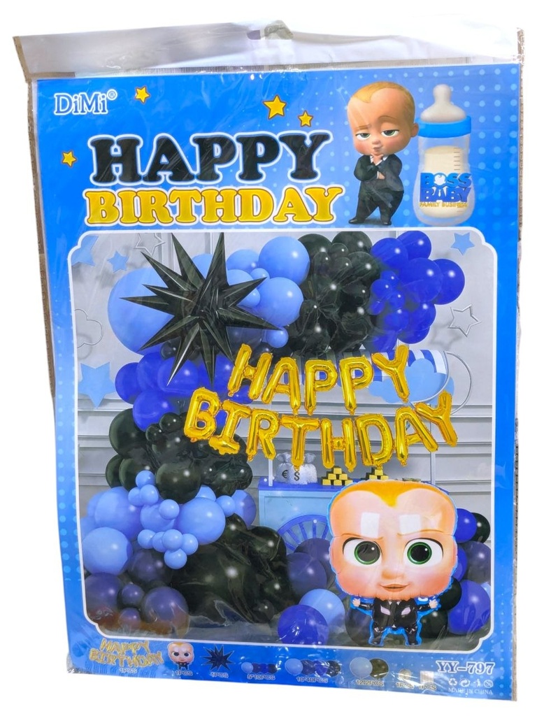 PAQUET DE BALLOONS CARTOONS 