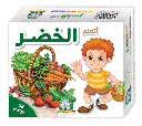 علبة بطاقات تعليمية مختلفة