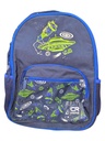 SAC A DOS  SCOLAIRE DOUBLE COMP CR-3615 CRISTAL