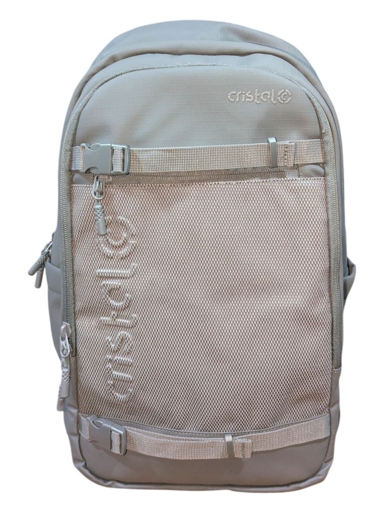 SAC A DOS ADULTE 17" TROIS COMP CR-3617 CRISTAL