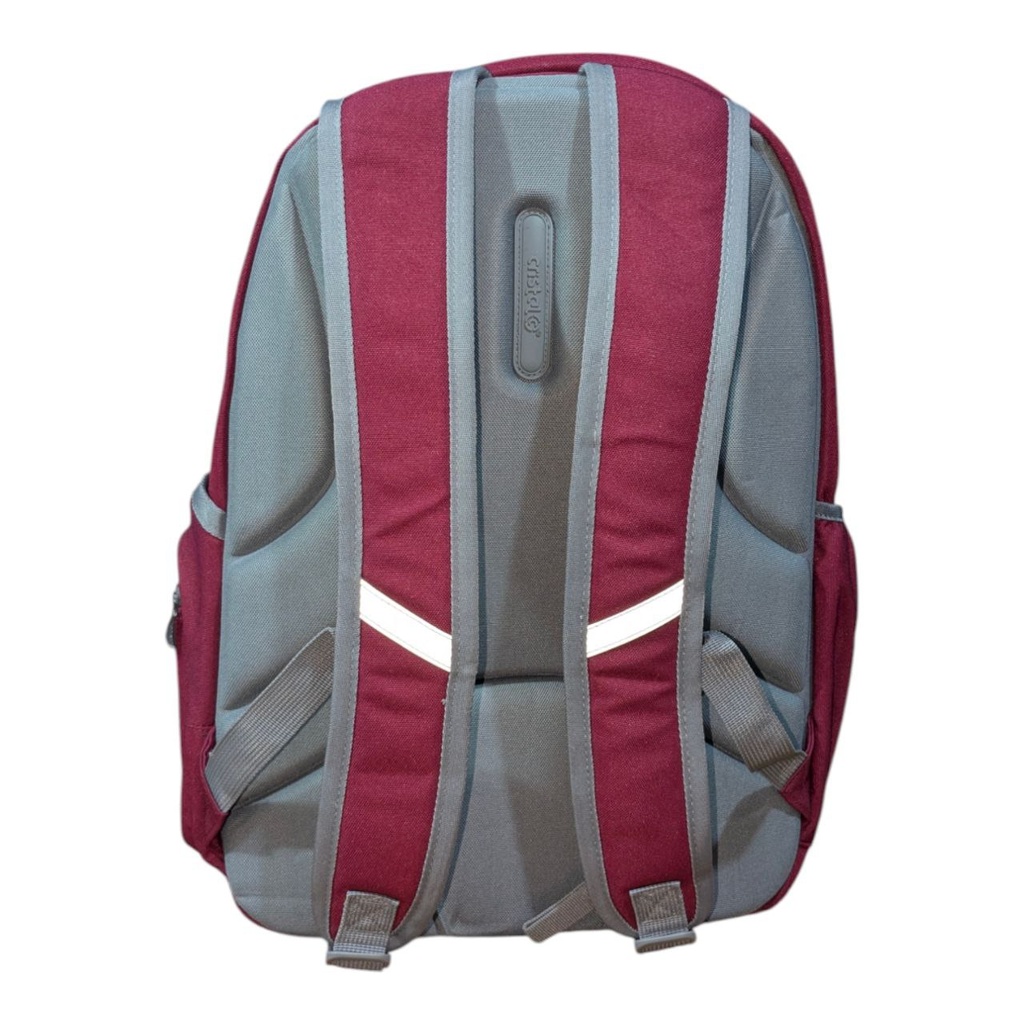 SAC A DOS ADULTE PORTE PC 18" CR-4701 CRISTAL