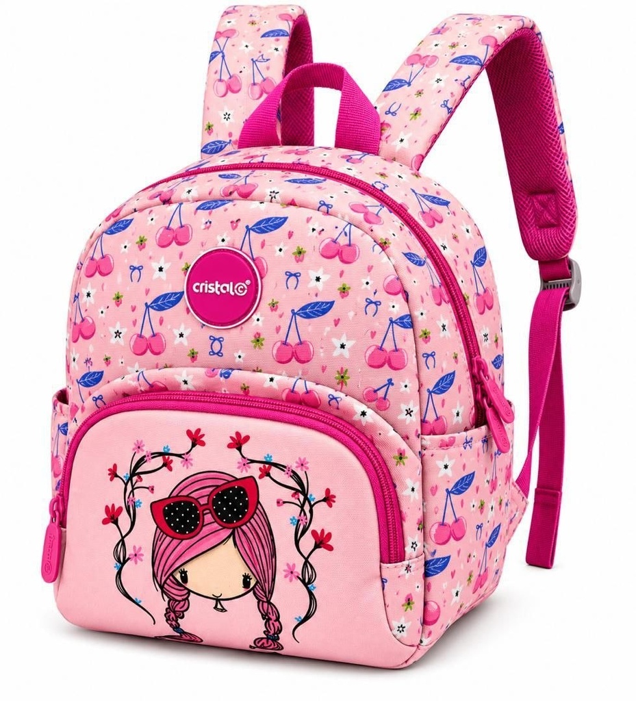 SAC A DOS PRESCOLAIRE FILLE CR-3810 CRISTAL