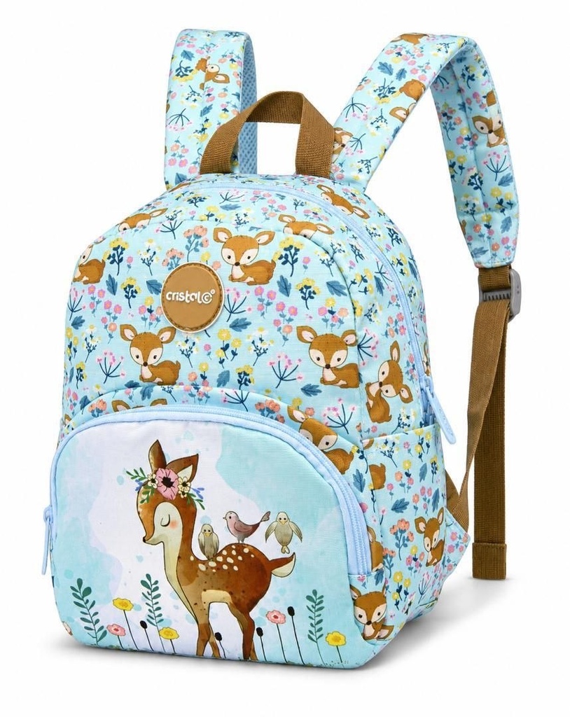 SAC A DOS PRESCOLAIRE FILLE CR-3810 CRISTAL