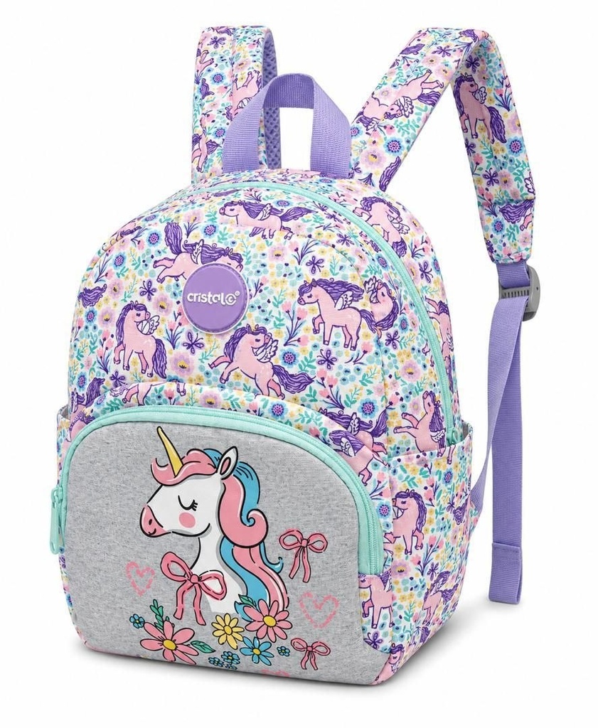 SAC A DOS PRESCOLAIRE FILLE CR-3810 CRISTAL