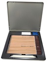 CRAYONS GRAPHITE ART BOITE METAL 18 PCS REF 5303 TECHNO