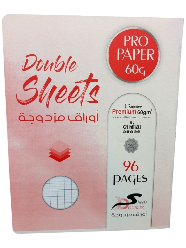 COPIE DOUBLE 96 PAGES PF PROPAPER