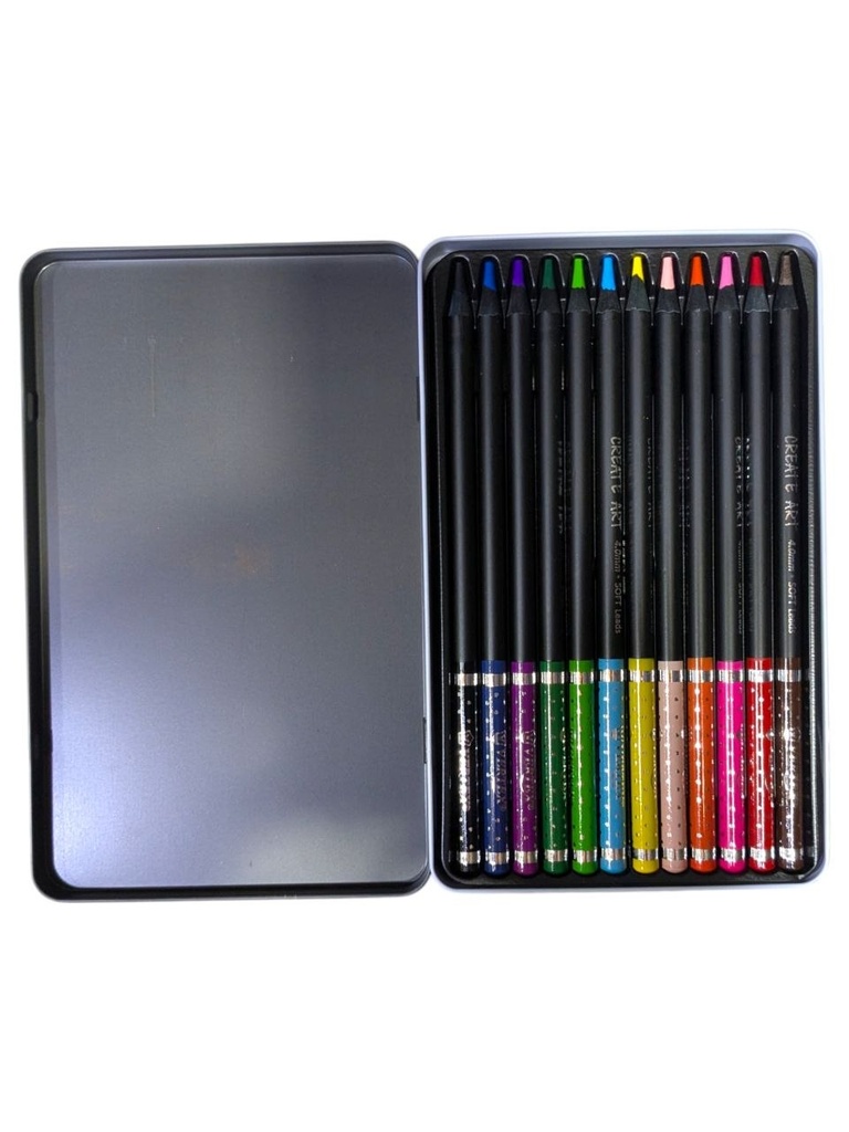 CRAYONS DE COULEURS PREMIUM  12CLR 0486 VERTEX 