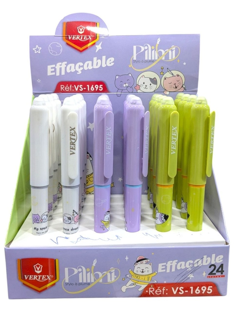 STYLO A PLUME EFFACABLE 1695-1697 VERTEX