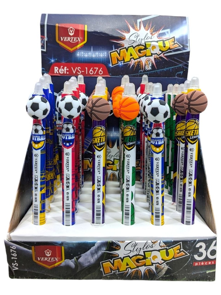 STYLO MAGIQUE FANTAISIE 1676 1678 VERTEX
