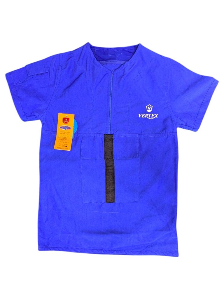TABLIER VERTEX BLEU 6-8-10 ANS REF BL038 T11