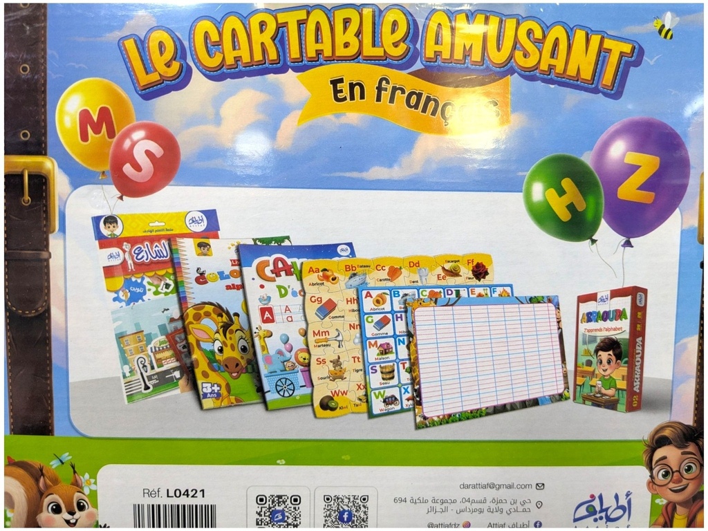 LE CARTBLE AMUSANT EN FRANCAIS ATTIAF