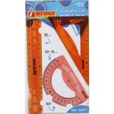 KIT DE TRACAGE 3 PCS 20 CM REF 9933 TECHNO