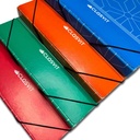 BOITE DE CLASSEMENT D30 BLEU ET ROUGE