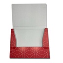 BOITE DE CLASSEMENT D30 BLEU ET ROUGE