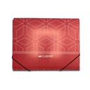 BOITE DE CLASSEMENT D30 BLEU ET ROUGE