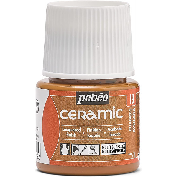 CERAMIC FLACON 45 ML CHAMOIS 025019