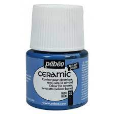 CERAMIC FLACON 45 ML BLEU