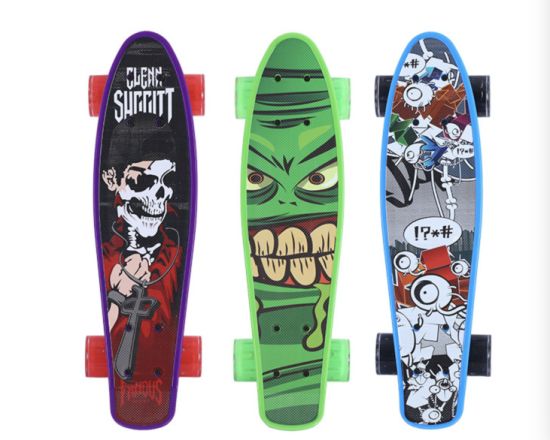 SKATEBOARD EN PLASTIQUE PM